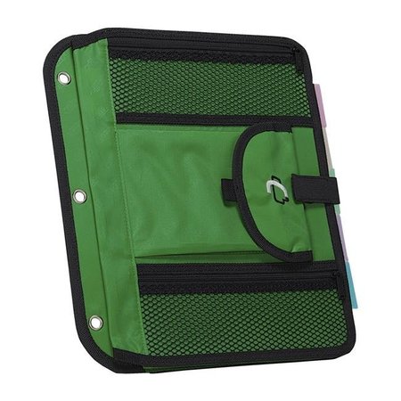 CASE-IT Case-It 1590381 5-Tab Expanding File Insert; Kelly Green 1590381